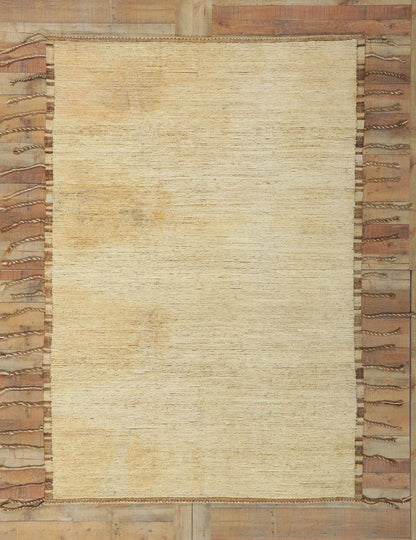 6 x 9 Modern Earth-Tone Moroccan Rug 80786