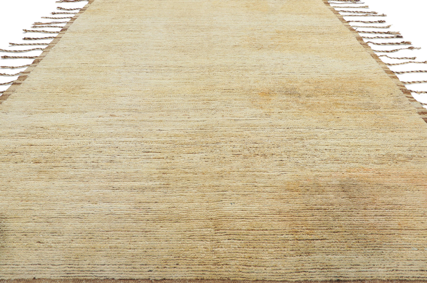 6 x 9 Modern Earth-Tone Moroccan Rug 80786