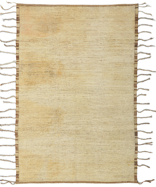 6 x 9 Modern Earth-Tone Moroccan Rug 80786