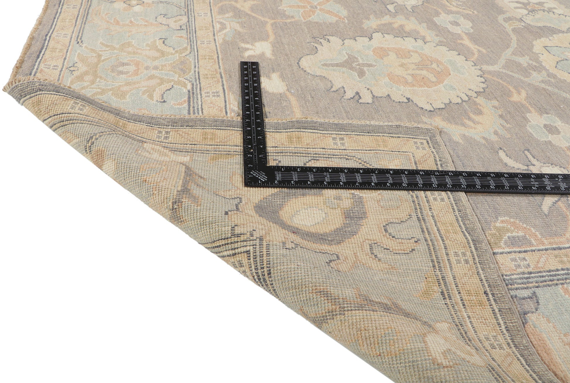 6 x 9 Vintage-Inspired Oushak Rug 80941