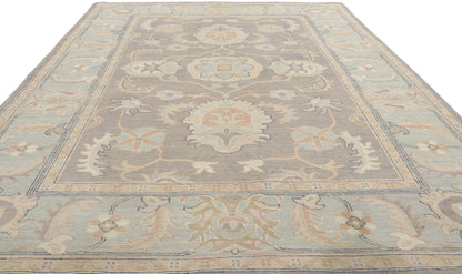 6 x 9 Vintage-Inspired Oushak Rug 80941