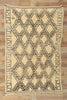 6 x 9 Vintage Moroccan Beni Ourain Rug 78395
