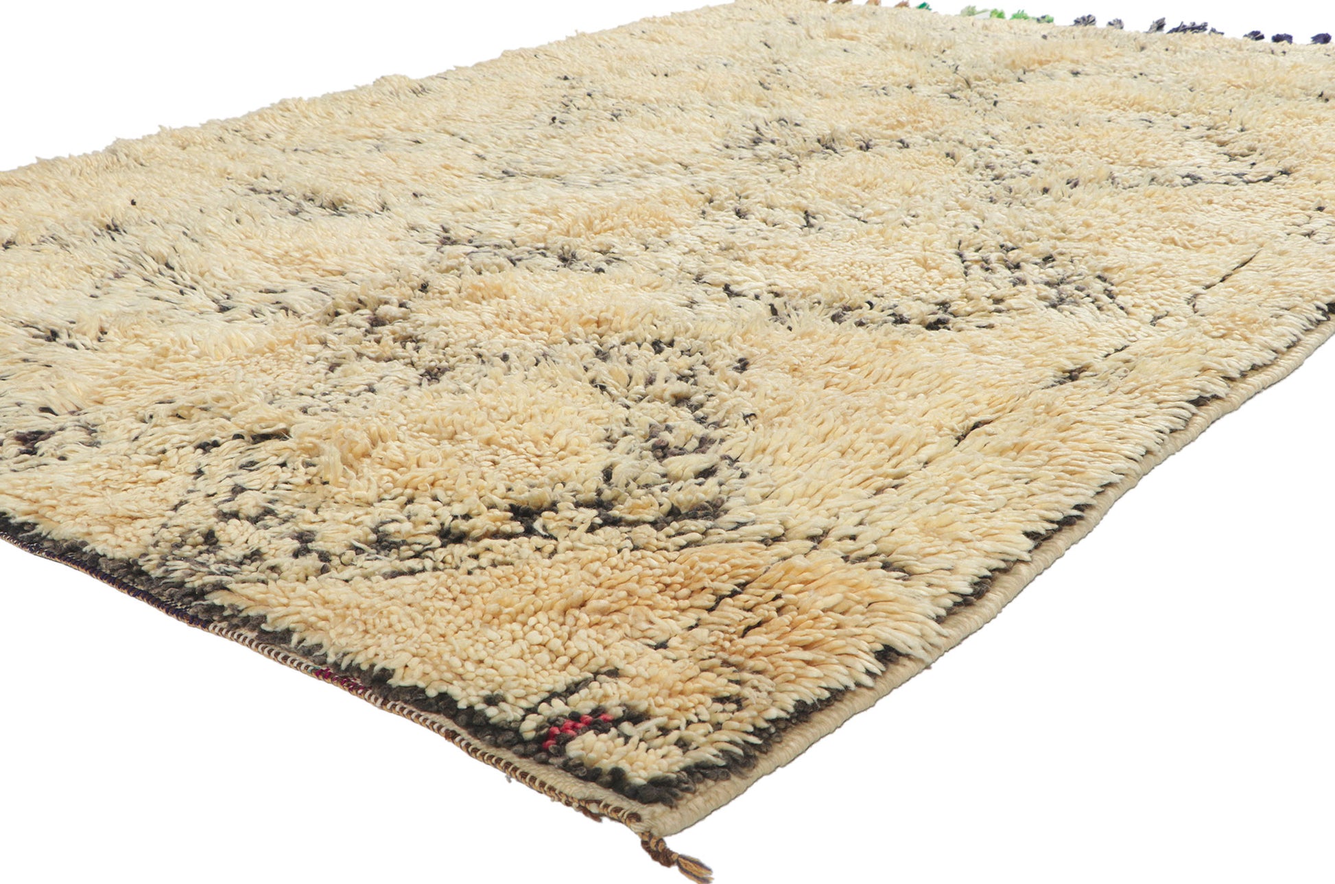 6 x 9 Vintage Moroccan Beni Ourain Rug 78390