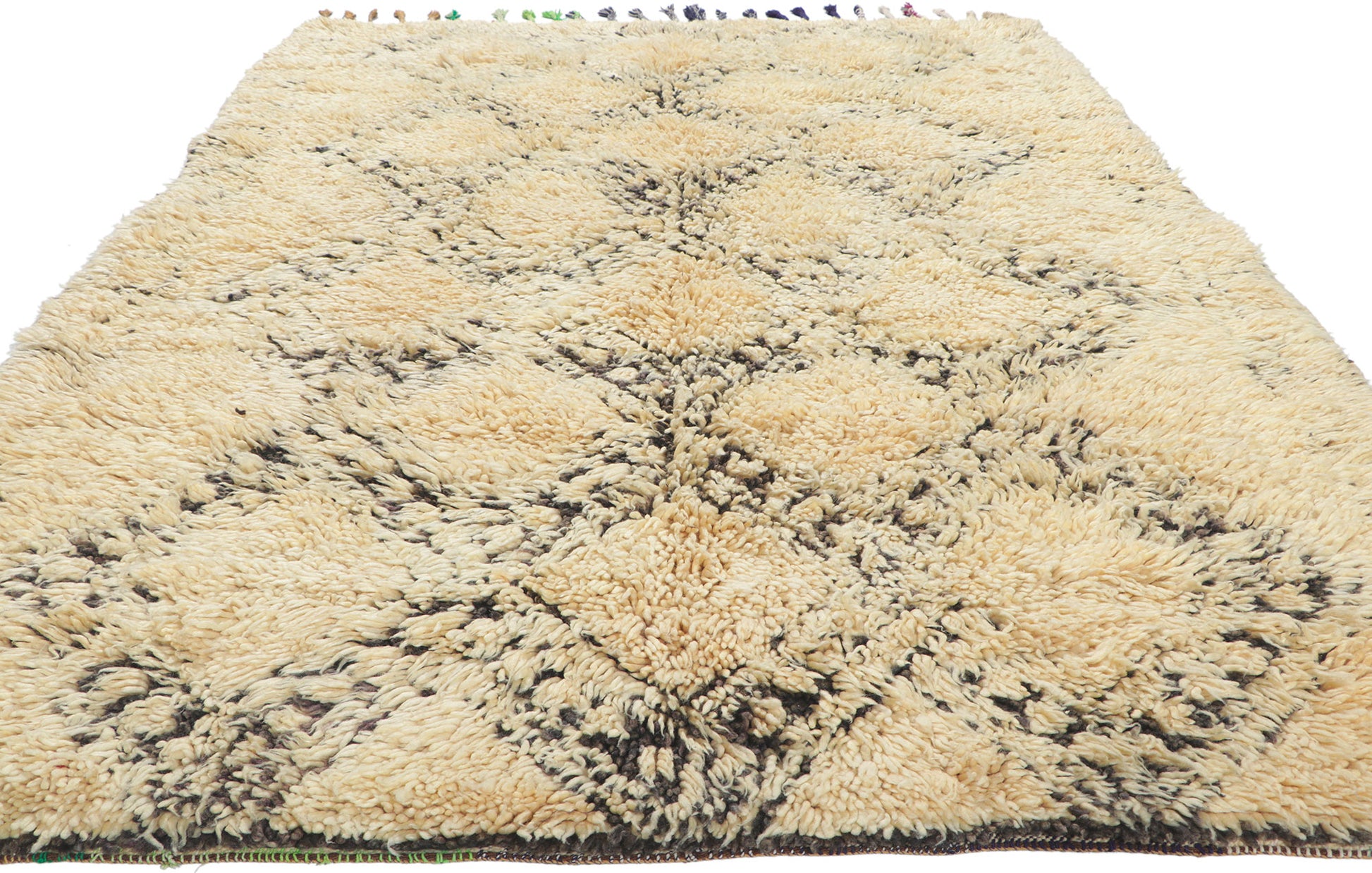 6 x 9 Vintage Moroccan Beni Ourain Rug 78390
