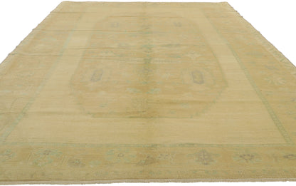 6 x 9 Vintage Turkish Oushak Rug 51343