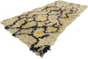 3 x 6 Vintage Boucherouite Moroccan Rug 21594
