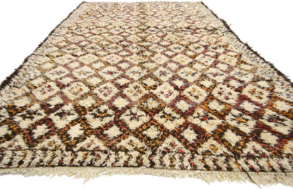 6 x 10 Vintage Moroccan Beni Ourain Rug 20690