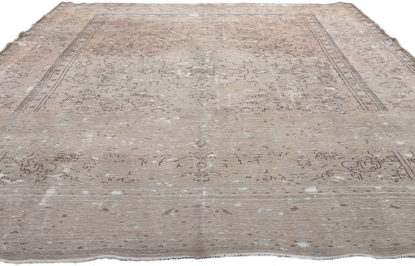 6 x 10 Vintage Persian Tabriz Rug 78588
