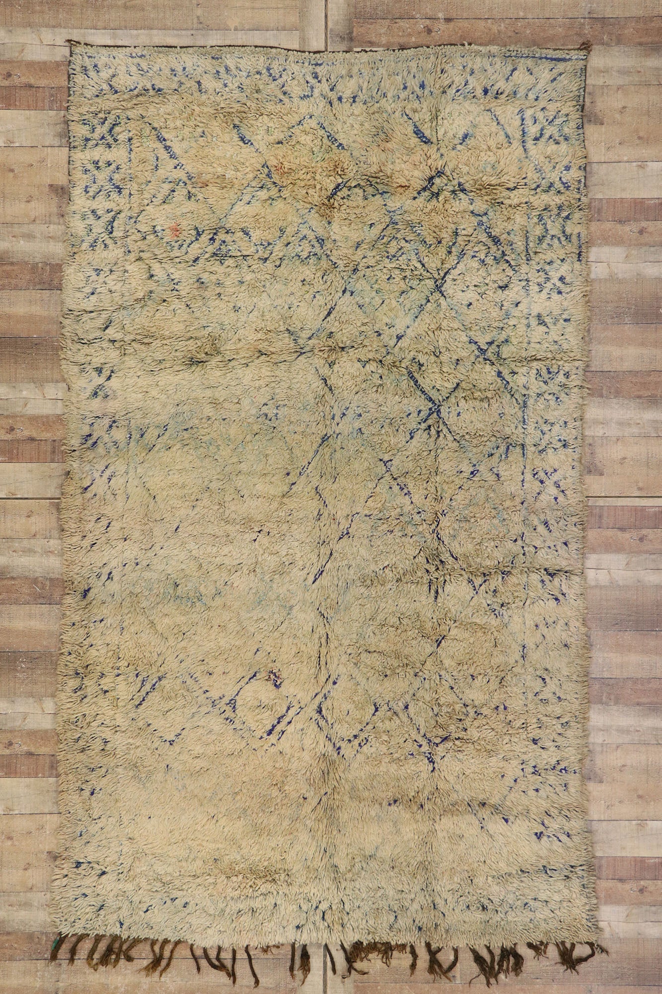 6 x 10 Vintage Beni MGuild Moroccan Rug 21285
