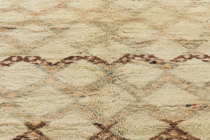 6 x 10 Vintage Moroccan Beni Ourain Rug 21379