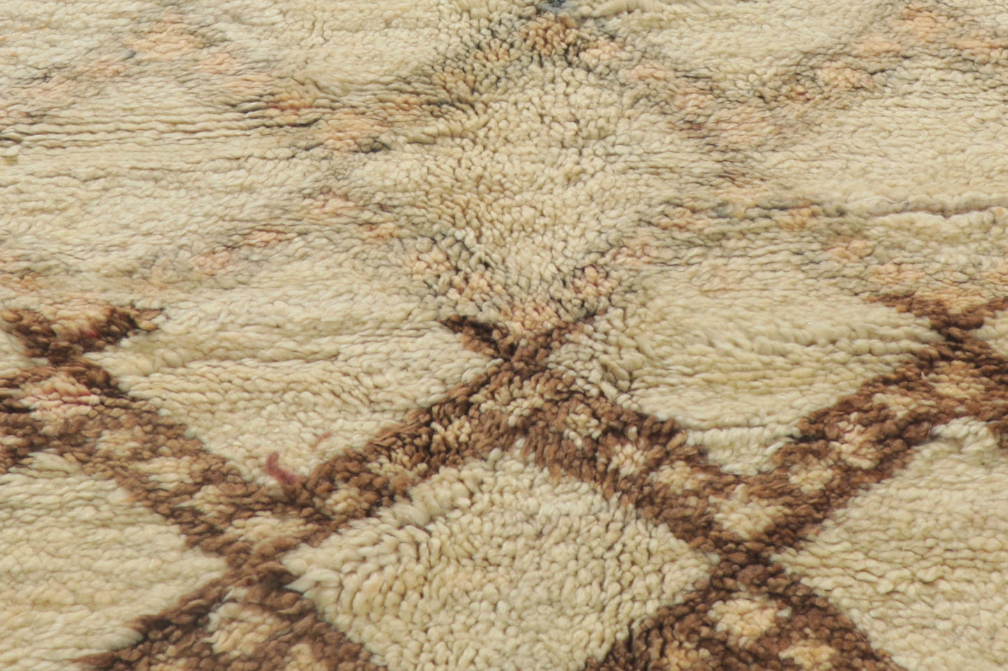 6 x 10 Vintage Moroccan Beni Ourain Rug 21379