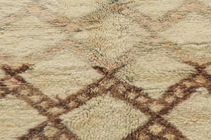 6 x 10 Vintage Moroccan Beni Ourain Rug 21379