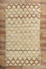 6 x 10 Vintage Moroccan Beni Ourain Rug 21379