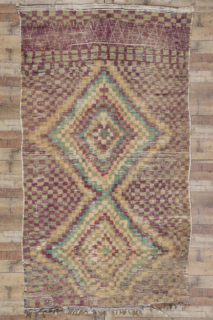 6 x 10 Vintage Moroccan Rug 21431