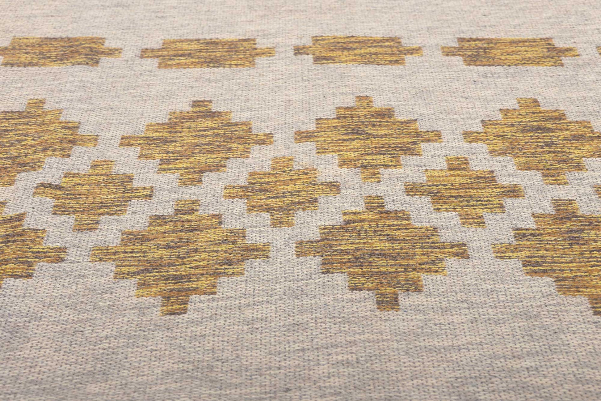 6 x 10 Vintage Reversible Swedish Rollakan Rug 74982