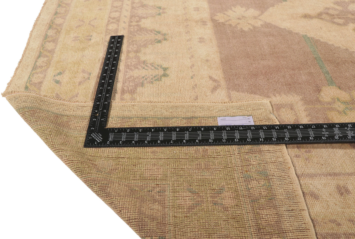 6 x 11 Vintage Turkish Oushak Rug 53683