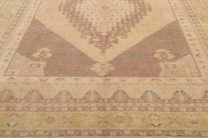 6 x 11 Vintage Turkish Oushak Rug 53683