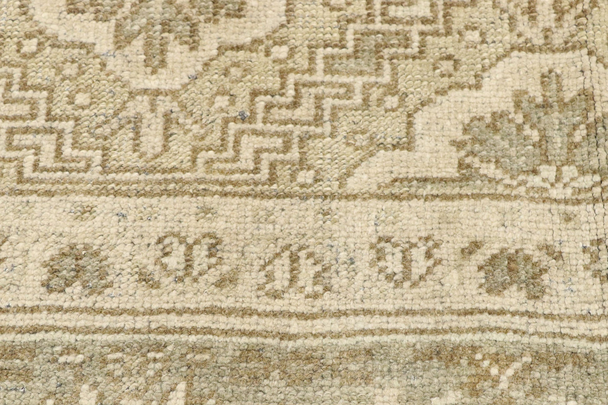 6 x 11 Vintage Turkish Oushak Rug 52834