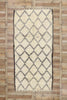 6 x 12 Vintage Moroccan Beni Ourain Rug 21414