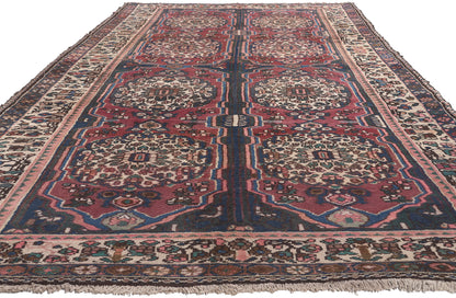 6 x 12 Vintage Persian Bakhtiari Rug 75880