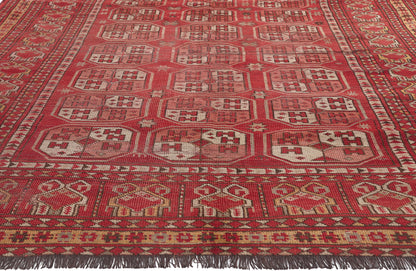 6 x 13 Antique Ersari Afghan Rug 74679