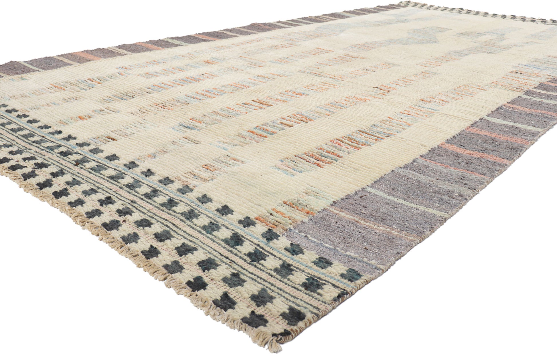6 x 14 Modern Moroccan Rug 80977