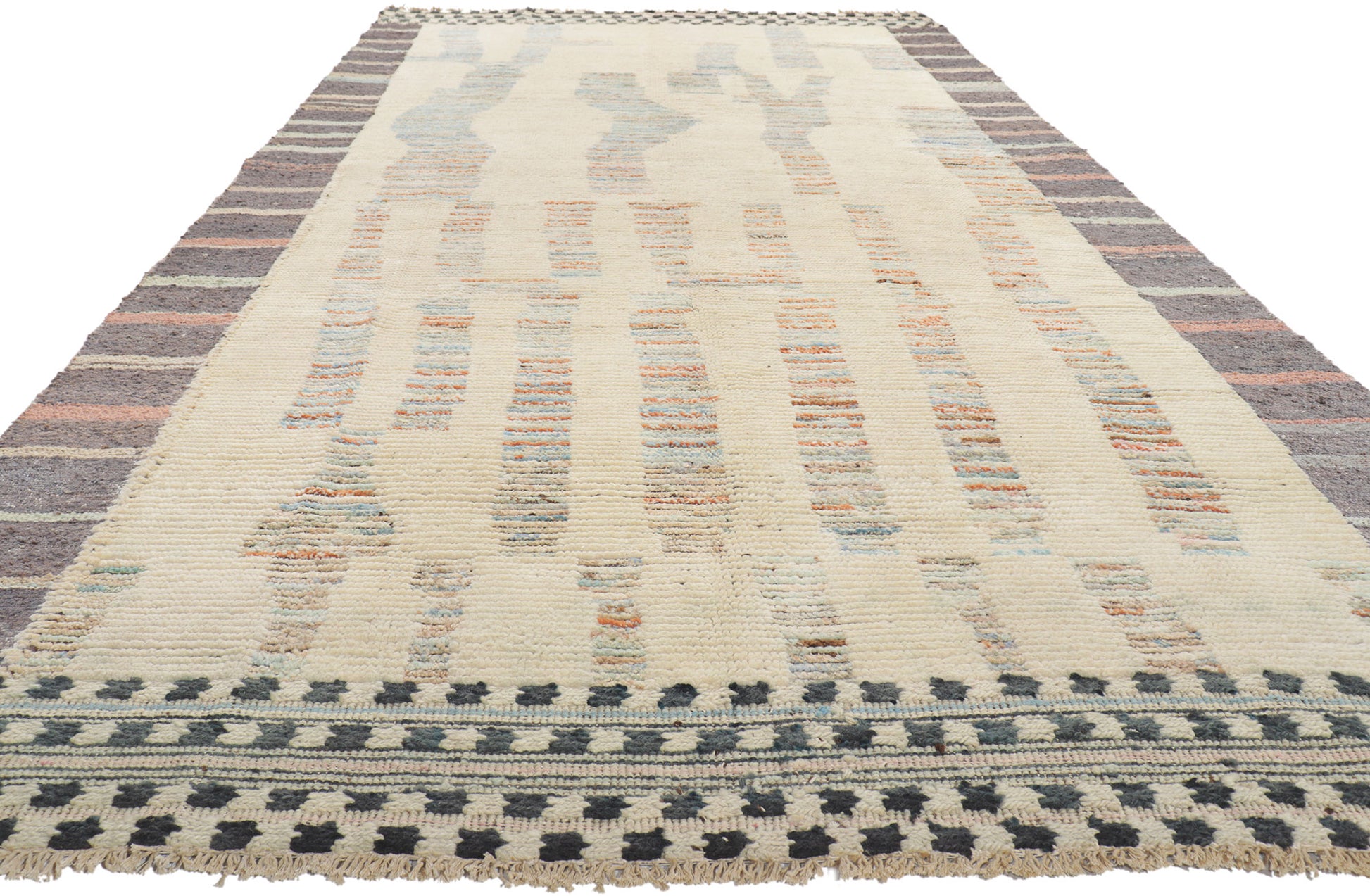6 x 14 Modern Moroccan Rug 80977