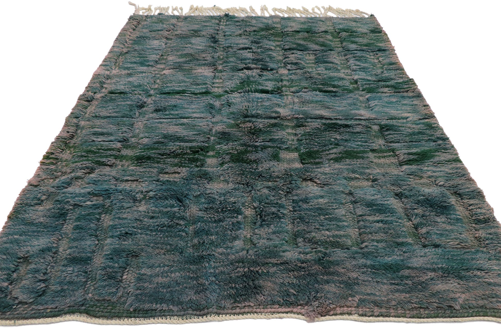6 x 8 Modern Earth-Tone Moroccan Rug 21130