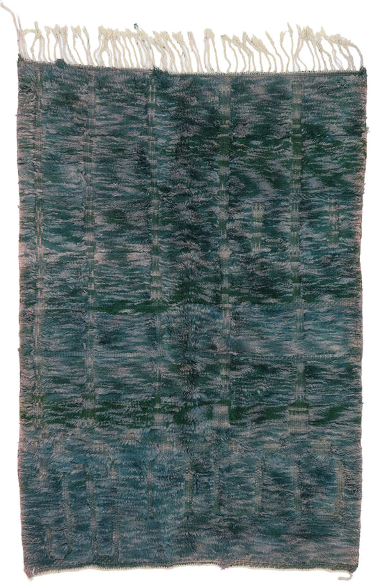 6 x 8 Modern Earth-Tone Moroccan Rug 21130