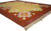6 x 8 Vintage Swedish Kilim Rollakan Rug 74940