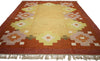6 x 8 Vintage Swedish Kilim Rollakan Rug 74940
