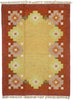 6 x 8 Vintage Swedish Kilim Rollakan Rug 74940