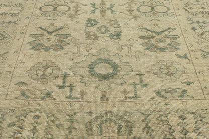6 x 9 Earth-Tone Turkish Oushak Rug 51632