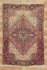 6 x 9 Vintage Persian Heriz Rug 75557