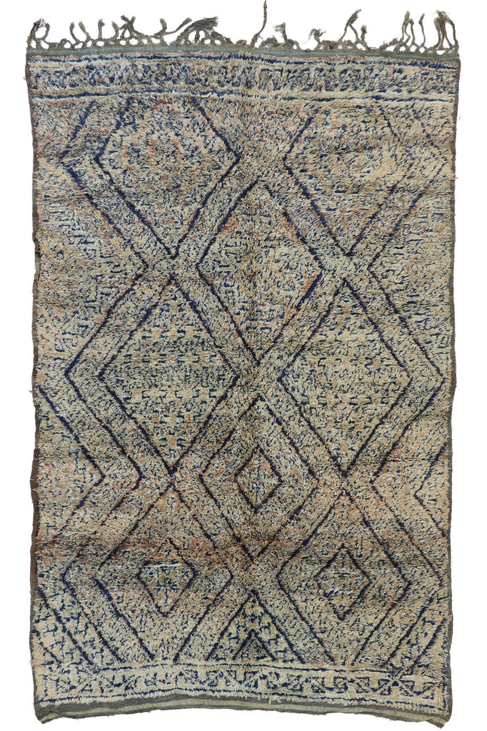 6 x 9 Vintage Beni MGuild Moroccan Rug 21291