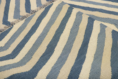 6 x 9 Coastal Style Kilim Rug 80453