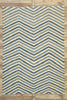 6 x 9 Coastal Style Kilim Rug 80453