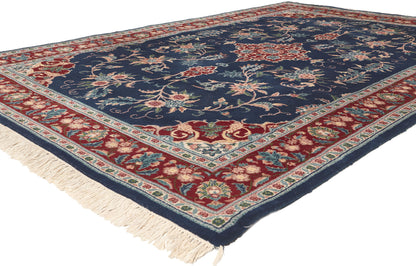 6 x 9 Vintage Indian Rug 78645