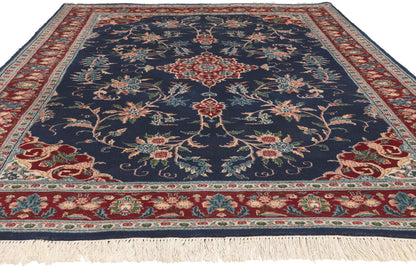 6 x 9 Vintage Indian Rug 78645
