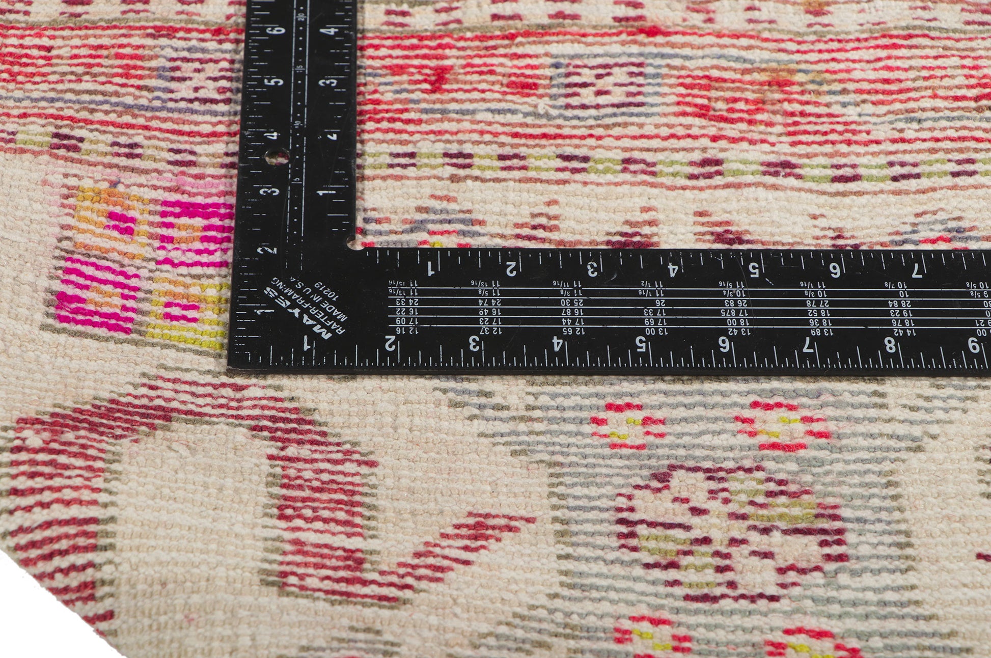 6 x 9 Vintage Turkish Oushak Rug 51784
