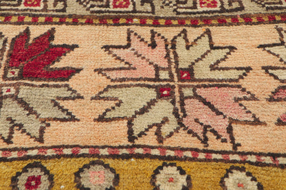 6 x 9 Vintage Turkish Oushak Rug 51668