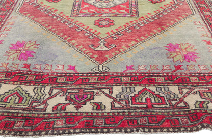 6 x 9 Vintage Turkish Oushak Rug 51786