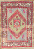 6 x 9 Vintage Turkish Oushak Rug 51786
