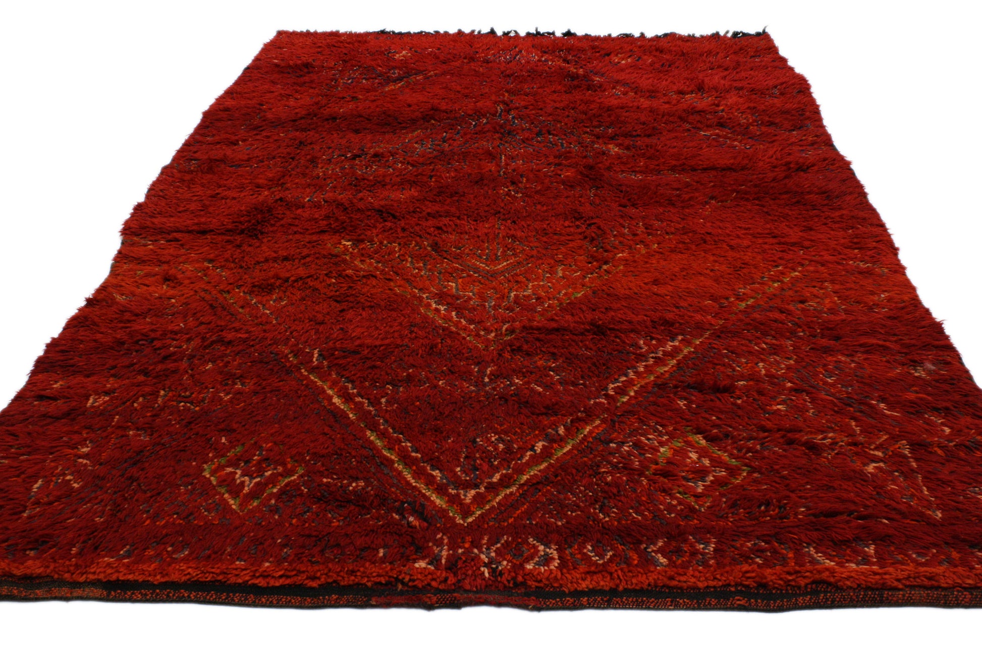6 x 9 Vintage Beni MGuild Moroccan Rug 20116