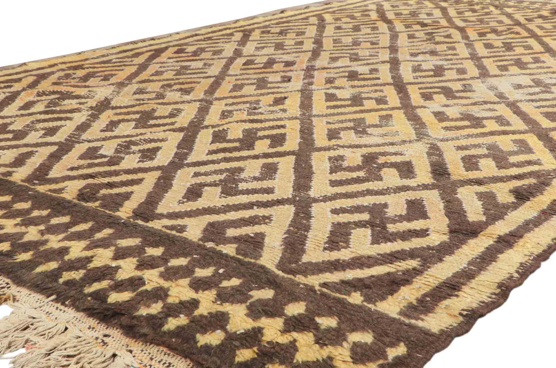 7 x 11 Vintage Taznakht Moroccan Rug 21669