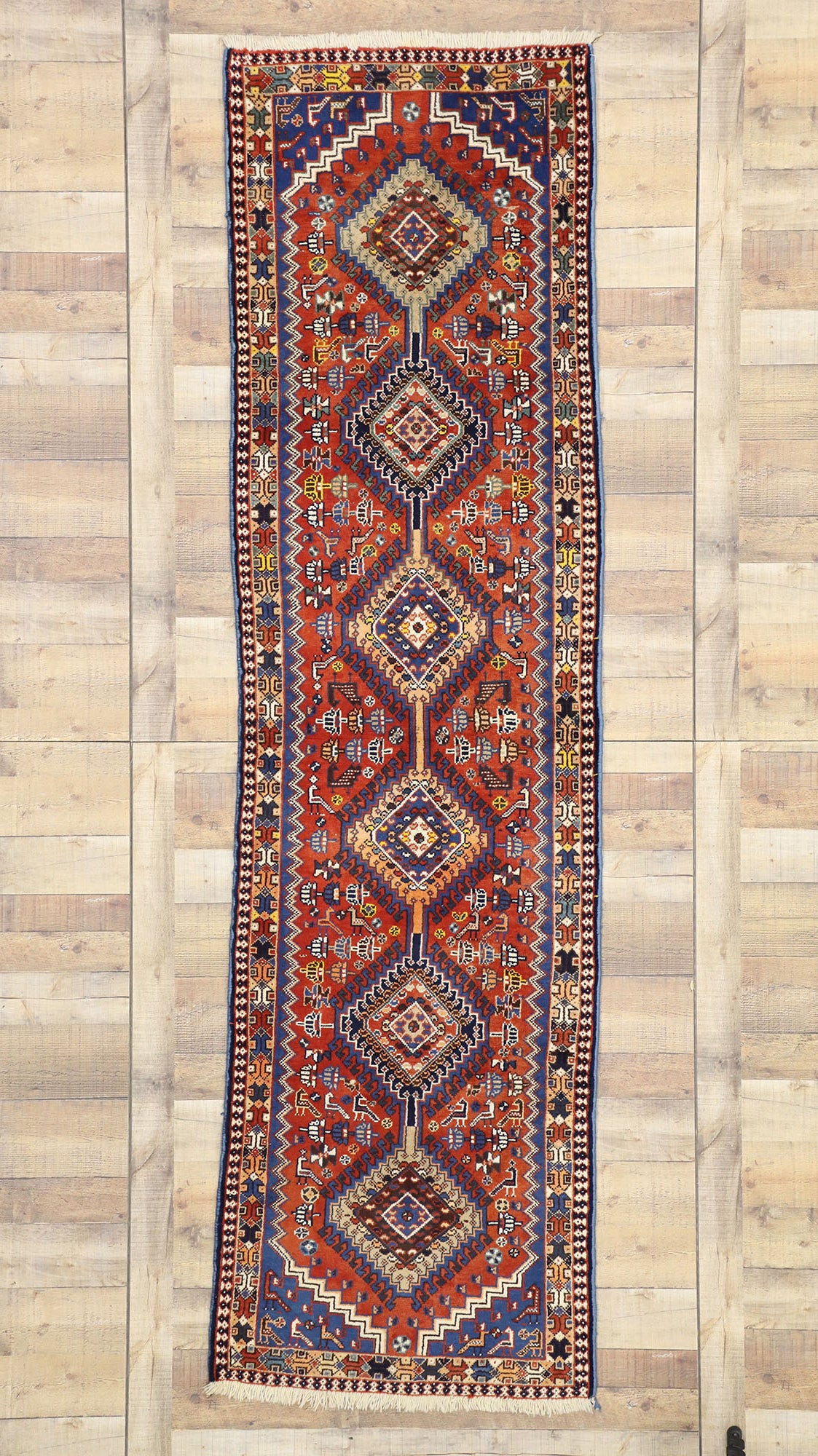 3 x 9 Vintage Yelemeh Rug 70123