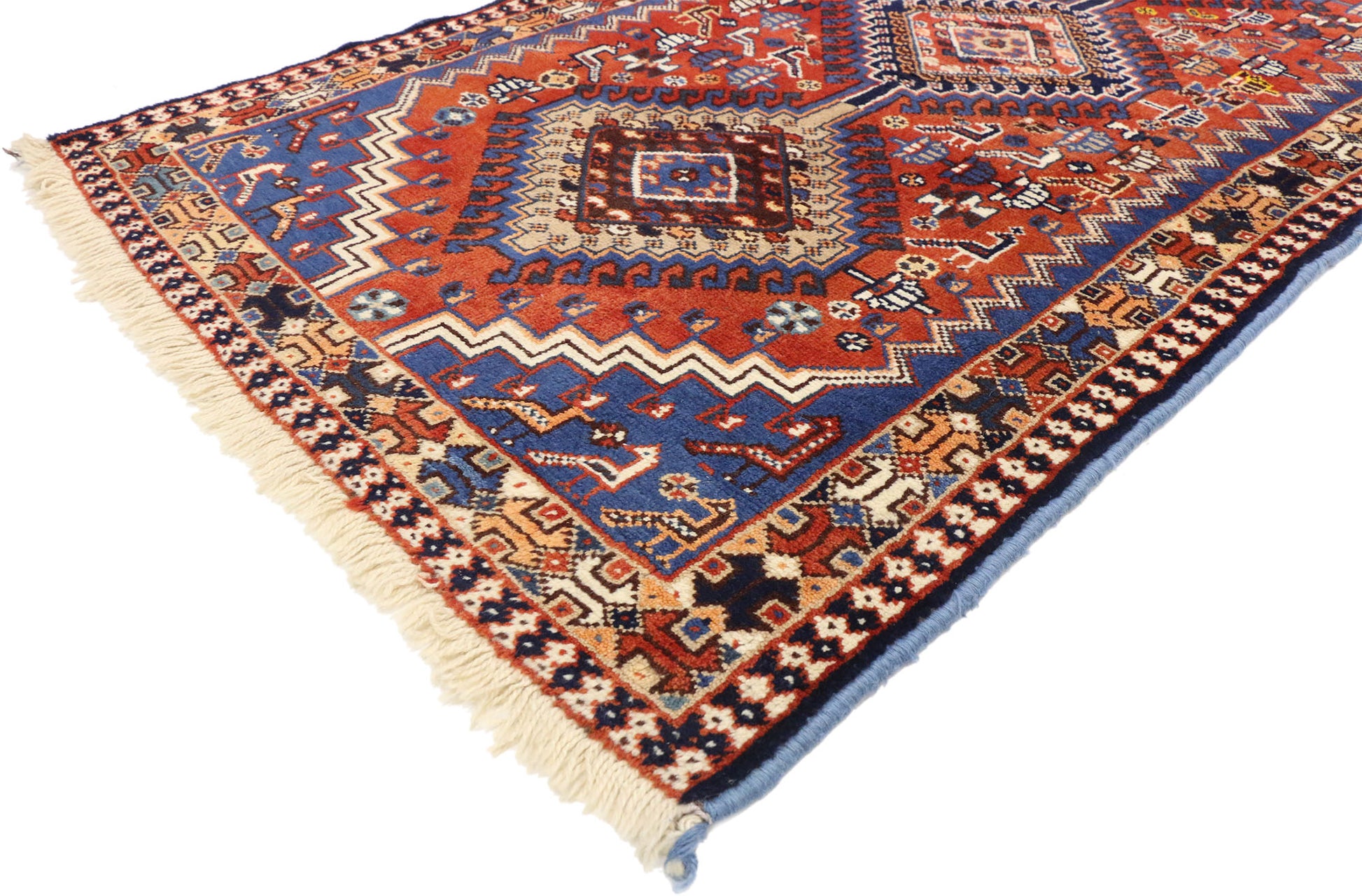 3 x 9 Vintage Yelemeh Rug 70123