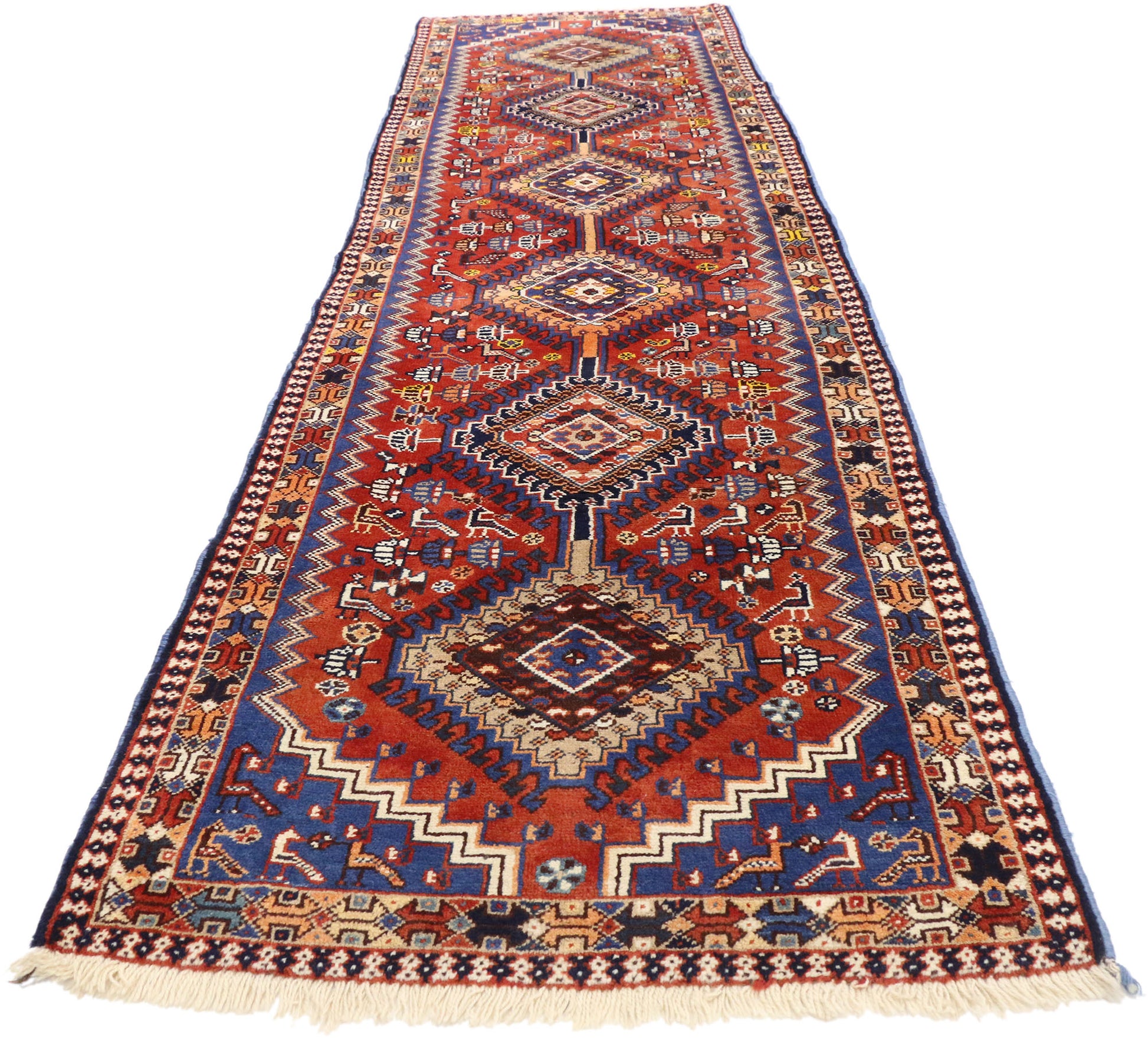 3 x 9 Vintage Yelemeh Rug 70123