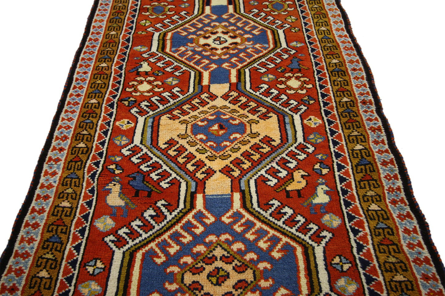 2 x 10 Vintage Yelemeh Rug 70124