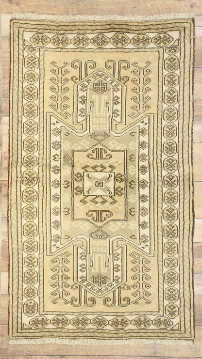 3 x 6 Vintage Persian Shirvan Rug 70126